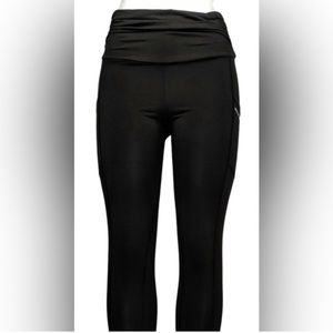 Ruched Waist Leggings - 3XP - 3X - Black - MIND BODY LOVE